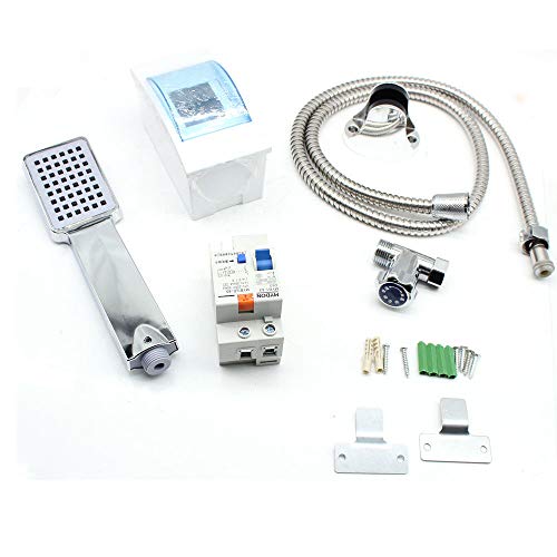 Calentador de agua electrónico 220V eléctrico digital instantáneo calentador de agua caliente portátil 6500W 0-55 ℃